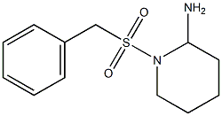 1-(phenylmethane)sulfonylpiperidin-2-amine Structure