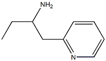 1-(pyridin-2-yl)butan-2-amine,,结构式