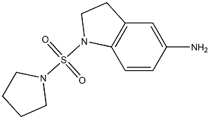 1-(pyrrolidine-1-sulfonyl)-2,3-dihydro-1H-indol-5-amine