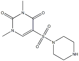  1,3-dimethyl-5-(piperazine-1-sulfonyl)-1,2,3,4-tetrahydropyrimidine-2,4-dione