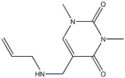 1,3-dimethyl-5-[(prop-2-en-1-ylamino)methyl]-1,2,3,4-tetrahydropyrimidine-2,4-dione