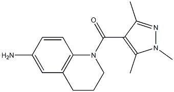 1-[(1,3,5-trimethyl-1H-pyrazol-4-yl)carbonyl]-1,2,3,4-tetrahydroquinolin-6-amine