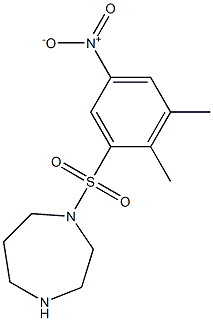 1-[(2,3-dimethyl-5-nitrobenzene)sulfonyl]-1,4-diazepane