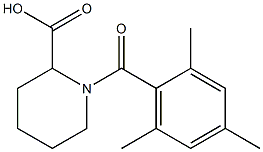 1-[(2,4,6-trimethylphenyl)carbonyl]piperidine-2-carboxylic acid