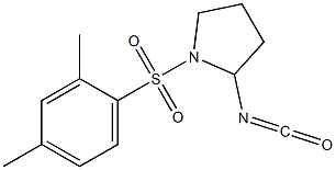 1-[(2,4-dimethylbenzene)sulfonyl]-2-isocyanatopyrrolidine