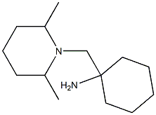 1-[(2,6-dimethylpiperidin-1-yl)methyl]cyclohexan-1-amine Structure