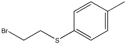  1-[(2-bromoethyl)thio]-4-methylbenzene