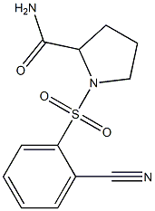 1-[(2-cyanobenzene)sulfonyl]pyrrolidine-2-carboxamide