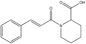  1-[(2E)-3-phenylprop-2-enoyl]piperidine-2-carboxylic acid