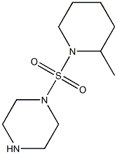 1-[(2-methylpiperidine-1-)sulfonyl]piperazine