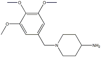 1-[(3,4,5-trimethoxyphenyl)methyl]piperidin-4-amine