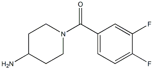 1-[(3,4-difluorophenyl)carbonyl]piperidin-4-amine