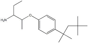 1-[(3-aminopentan-2-yl)oxy]-4-(2,4,4-trimethylpentan-2-yl)benzene