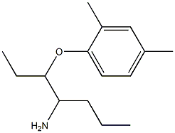 1-[(4-aminoheptan-3-yl)oxy]-2,4-dimethylbenzene,,结构式