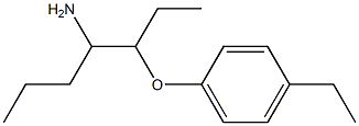 1-[(4-aminoheptan-3-yl)oxy]-4-ethylbenzene