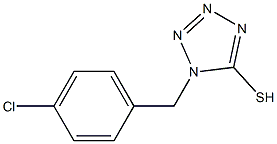 1-[(4-chlorophenyl)methyl]-1H-1,2,3,4-tetrazole-5-thiol|