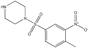 1-[(4-methyl-3-nitrobenzene)sulfonyl]piperazine