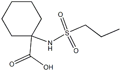 1-[(propylsulfonyl)amino]cyclohexanecarboxylic acid