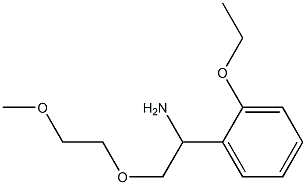 1-[1-amino-2-(2-methoxyethoxy)ethyl]-2-ethoxybenzene