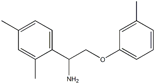 1-[1-amino-2-(3-methylphenoxy)ethyl]-2,4-dimethylbenzene