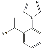 1-[2-(1H-1,2,4-triazol-1-yl)phenyl]ethan-1-amine