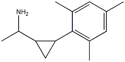 1-[2-(2,4,6-trimethylphenyl)cyclopropyl]ethan-1-amine|