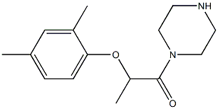 1-[2-(2,4-dimethylphenoxy)propanoyl]piperazine