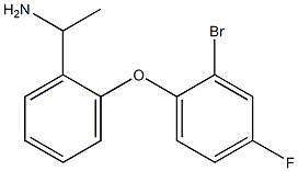 1-[2-(2-bromo-4-fluorophenoxy)phenyl]ethan-1-amine|