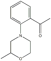 1-[2-(2-methylmorpholin-4-yl)phenyl]ethan-1-one