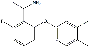  1-[2-(3,4-dimethylphenoxy)-6-fluorophenyl]ethan-1-amine