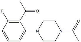 1-[2-(4-acetylpiperazin-1-yl)-6-fluorophenyl]ethan-1-one