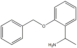 1-[2-(benzyloxy)phenyl]ethanamine Structure