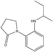 1-[2-(butan-2-ylamino)phenyl]pyrrolidin-2-one
