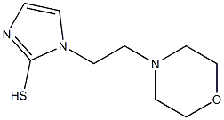 1-[2-(morpholin-4-yl)ethyl]-1H-imidazole-2-thiol Structure