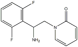  1-[2-amino-2-(2,6-difluorophenyl)ethyl]pyridin-2(1H)-one