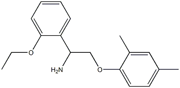 1-[2-amino-2-(2-ethoxyphenyl)ethoxy]-2,4-dimethylbenzene|