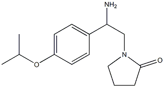  1-[2-amino-2-(4-isopropoxyphenyl)ethyl]pyrrolidin-2-one