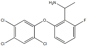 1-[2-fluoro-6-(2,4,5-trichlorophenoxy)phenyl]ethan-1-amine