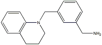 1-[3-(3,4-dihydroquinolin-1(2H)-ylmethyl)phenyl]methanamine Structure