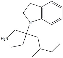 1-[3-(aminomethyl)-5-methylheptan-3-yl]-2,3-dihydro-1H-indole