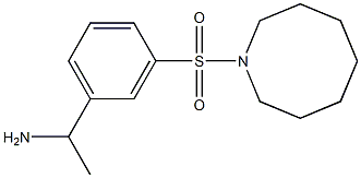 1-[3-(azocane-1-sulfonyl)phenyl]ethan-1-amine