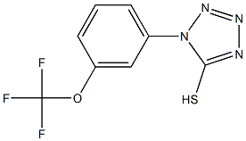 1-[3-(trifluoromethoxy)phenyl]-1H-1,2,3,4-tetrazole-5-thiol Structure