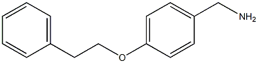 1-[4-(2-phenylethoxy)phenyl]methanamine Structure