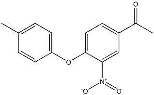 1-[4-(4-methylphenoxy)-3-nitrophenyl]ethan-1-one