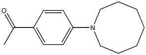 1-[4-(azocan-1-yl)phenyl]ethan-1-one Structure