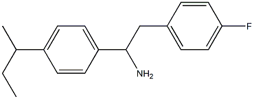  1-[4-(butan-2-yl)phenyl]-2-(4-fluorophenyl)ethan-1-amine