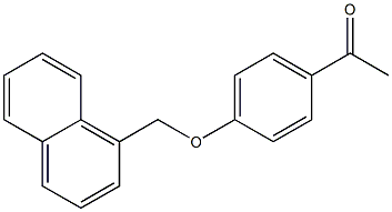 1-[4-(naphthalen-1-ylmethoxy)phenyl]ethan-1-one