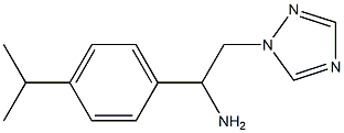 1-[4-(propan-2-yl)phenyl]-2-(1H-1,2,4-triazol-1-yl)ethan-1-amine