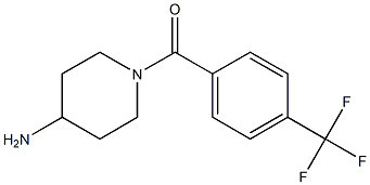 1-[4-(trifluoromethyl)benzoyl]piperidin-4-amine