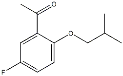 1-[5-fluoro-2-(2-methylpropoxy)phenyl]ethan-1-one